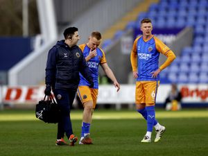 Supporting image for story: Shrewsbury Town winger Anthony Scully set for further time on sidelines