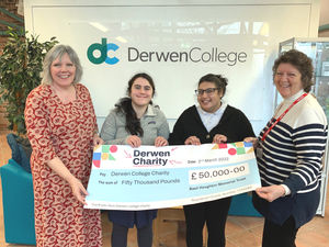 Supporting image for story: Oswestry college gets generous award