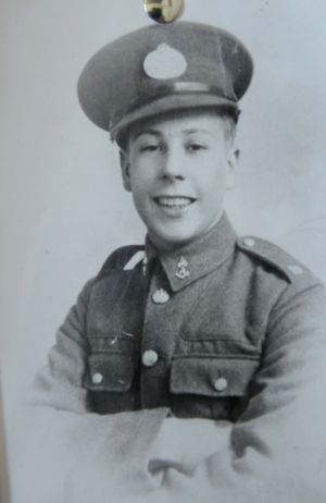 D-Day veteran Fred Harvey