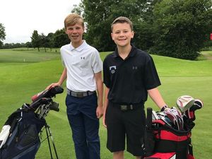 Supporting image for story: Golfing youngsters prepare for charity effort at Telford club