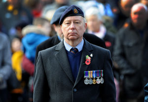 People were proud to pay their respects in Wolverhampton