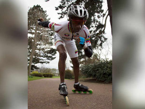 Supporting image for story: Meet Wolverhampton's very own marathon speed-skater