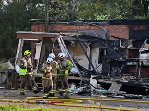 Supporting image for story: Firefighters battling blaze at derelict building near to Tipton pub