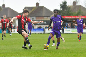 Telford match action (pic Kieren Griffin)