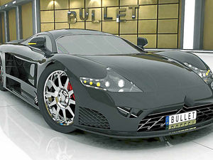 Supporting image for story: Bullet supercar is an engineering showcase