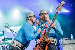 Aquabats supporting Bowling For Soup at the O2 Academy in Birmingham. Pic: Chris Bowley