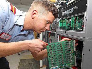 Supporting image for story: High fliers: Apprentice training at RAF Cosford praised by Ofsted inspectors