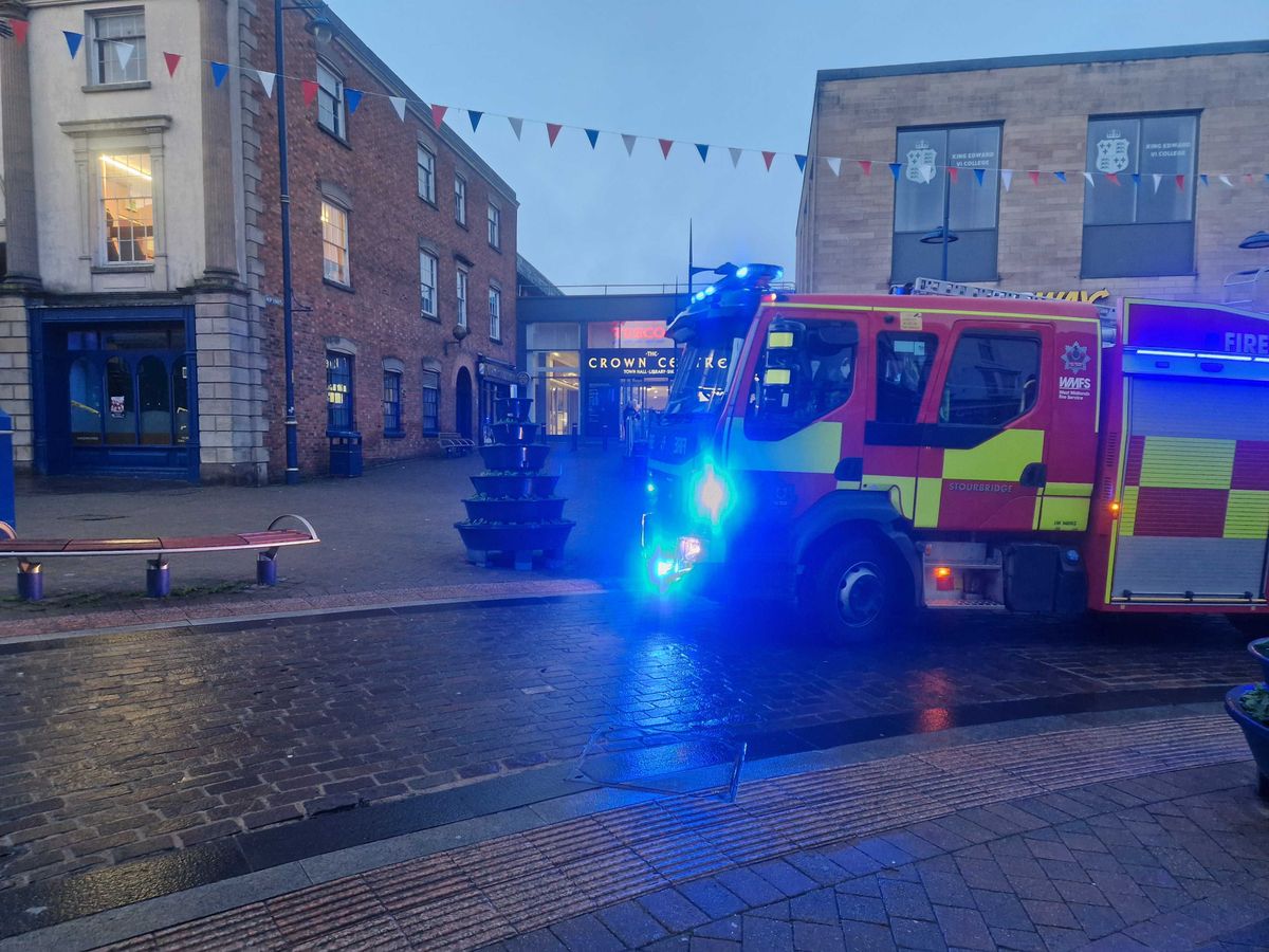 Emergency crews called to gas leak report in Stourbridge town centre