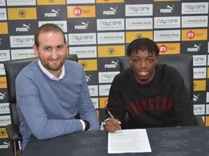 Supporting image for story: Wolves young gun Austin Samuels marks birthday by signing first professional contract
