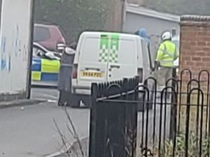 Supporting image for story: Man charged after police cars rammed in chase and five officers hurt