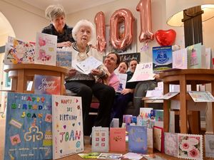 Supporting image for story: 101-year-old Joan receives 315 birthday cards after county care home appeal