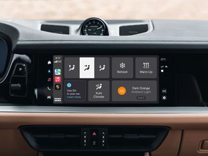 Supporting image for story: Porsche integrates vehicle function controls into Apple CarPlay