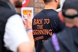 SANDWELL COPYRIGHT NATIONAL WORLD STEVE LEATH 05/07/25Black Sabbath and Metal fans arrive at Villa Park, Aston ahead of the big gig.