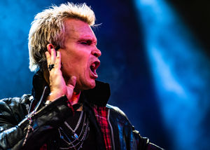 Billy Idol plays the O2 Academy in Birmingham. Pic: Dave Cox