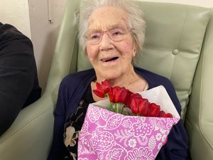 Supporting image for story: Beloved Rowley Regis centenarian celebrates milestone birthday in 'vibrant atmosphere'