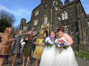 Supporting image for story: Blushing brides tie the knot in Dudley