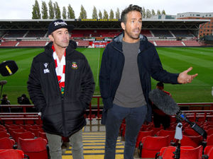 Supporting image for story: Ryan Reynolds and Rob McElhenney donate to Wrexham player's charity after baby's death