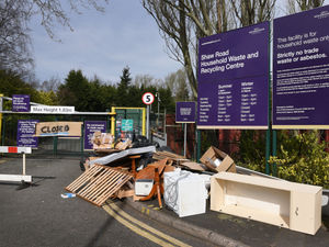 Supporting image for story: Anger as fly-tippers pile up rubbish outside Wolverhampton tip
