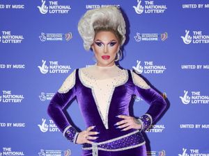 The Vivienne attending the National Lottery’s Big Eurovision Welcome Party at St George’s Hall, Liverpool, in May 2023