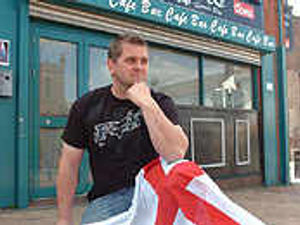 Supporting image for story: Landlord cross as flags taken down