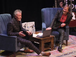 Paul Young and Spandau Ballet's Steve Norman in conversation at the Edge Arts Centre