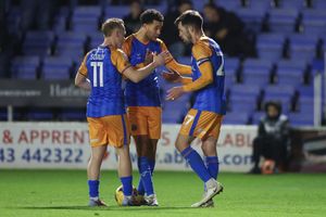 Supporting image for story: Shrewsbury 1 Grimsby 1: Salop continue unbeaten home form as John Marquis rescues point