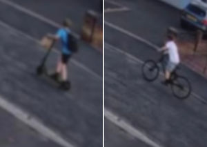 CCTV which covers the area, revealed two boys in the area. Photo: Geeky Desserts