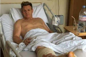 Supporting image for story: Celebrity chef Gordon Ramsay injury results in Staffordshire Ironman drop-out