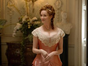 Supporting image for story: Christina Hendricks in first-look image for The Buccaneers