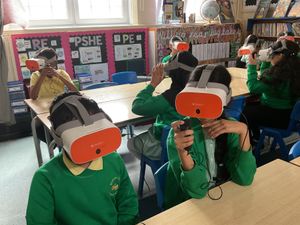 Supporting image for story: West Midlands pupils learn about dangers of climate change through immersive VR experience ahead of World Environment Day