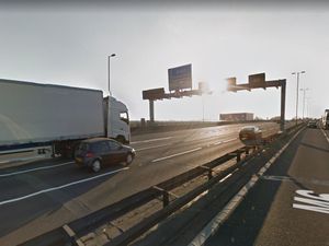 Supporting image for story: Man taken to hospital after multi-vehicle crash on M6 slip road