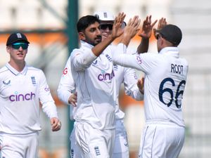 Supporting image for story: Shoaib Bashir gives England hope with three quick wickets in Multan