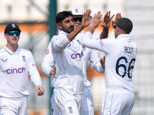 Supporting image for story: Shoaib Bashir gives England hope with three quick wickets in Multan