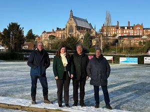 Supporting image for story: Shrewsbury MP vows to improve town bowling club's flood defences