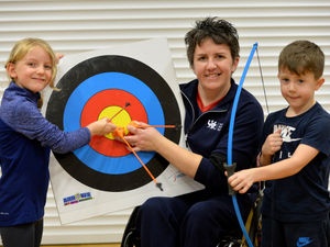 Supporting image for story: Paralympian helps to inspire students