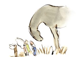 Supporting image for story: Charlie Mackesy illustrations to feature in author’s debut childrens book