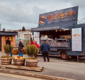 Food stalls are proving to be crowd pullers at Ludlow Brewery