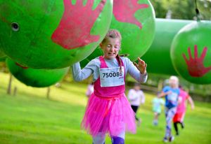 Sandwell Valley, West Bromwich at the Race for Life Mud Run
