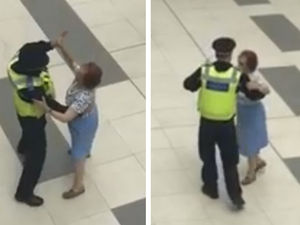 Supporting image for story: WATCH: Heart-warming moment ballroom bobby delights Mander Centre shoppers with dance 