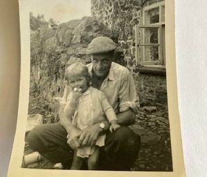 Jack on the farm in the early days