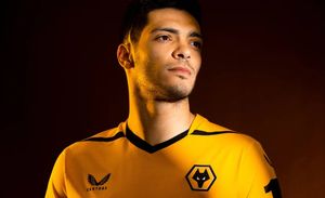 Wolves have released their new home kit Credit: Wolverhampton Wanderers