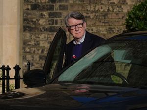 Supporting image for story: Lord Mandelson seen for first time since being asked to speak at Epstein probe