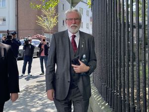 Supporting image for story: Gerry Adams tells libel case IRA membership was ‘not a path I took’