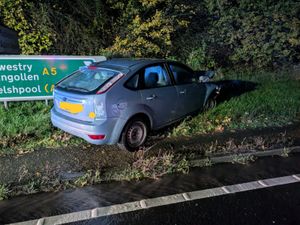 One of the vehicles involved in the incident. Picture: Ellesmere Fire Station
