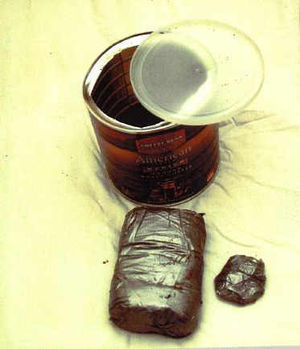 The drugs would be concealed inside catering sized coffee tins or hid in the spare wheels of cars which would then be couriered via train, coach or hire car to Aberdeen