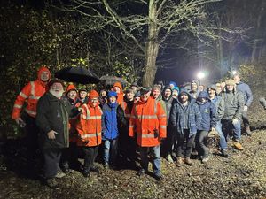 Mike Williams led the operations alongside dozens of volunteers from the station and around Llangollen.