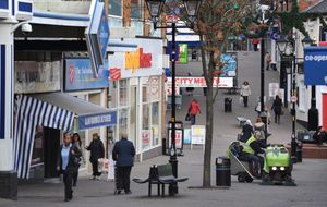 Halesowen town centre – a busy and bustling shopping hub and one of the focal points of the constituency
