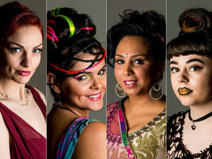 Supporting image for story: Pictures: Telford hair students comb out with edgy styles