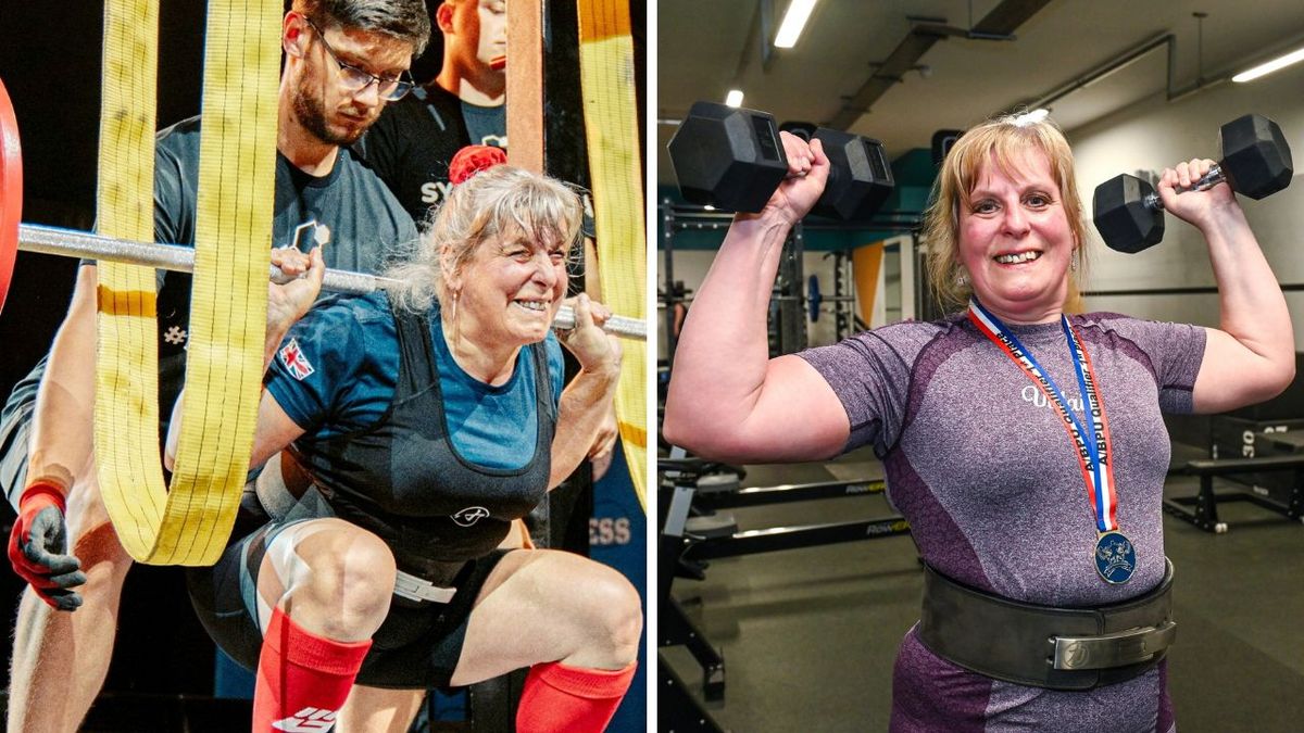 Unusually strong West Midlands gran, 65, breaks four powerlifting world records
