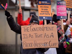 Supporting image for story: Striking nurses take to picket line at Shropshire orthopaedic and Ludlow hospitals